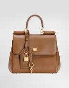 Dolce & Gabbana My Sicily Plongé Calfskin Top Handle Bag