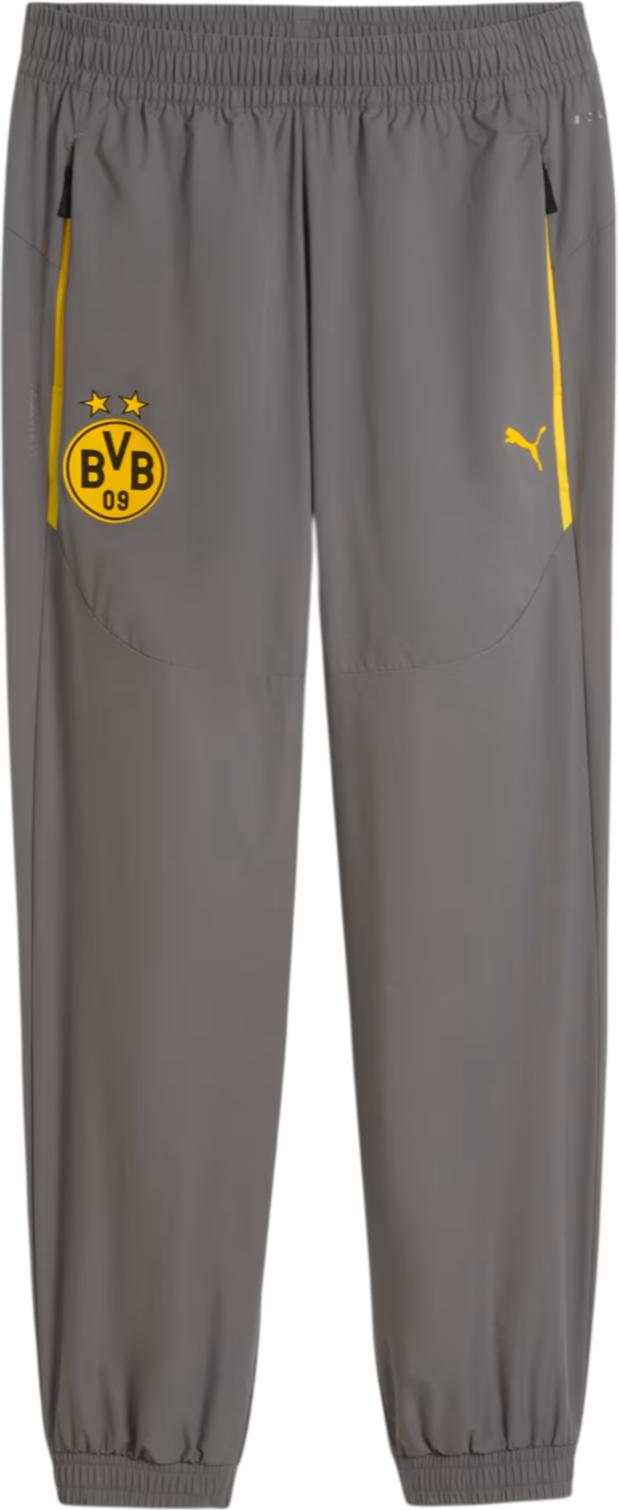 Nohavice Puma Borussia Dortmund Tech Woven Pants Šedá | 781699-21, 0