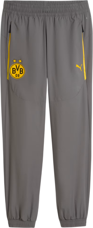Nohavice Puma Borussia Dortmund Tech Woven Pants Šedá | 781699-21, 0