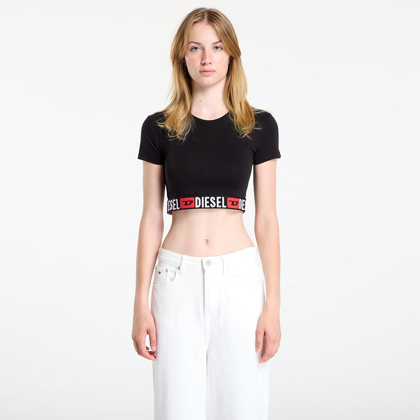 Crop Top Diesel Diesel Irma-D-Core Crop Top Čierna | A18273_0NJAP 9XX