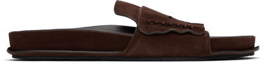 Oblečenie Jacquemus Jacquemus Suede Loafer Sandals Hnedá | 25E251FO172-4354, 0