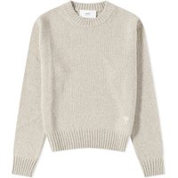 Tonal Heart Cashmere Crewneck