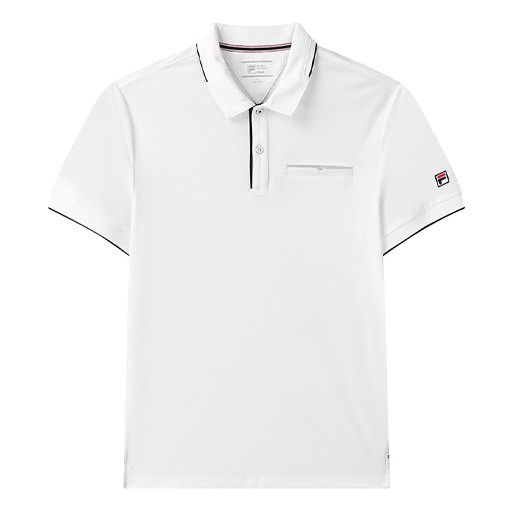 Polo tričko FILA Short Sleeve Polo with Logo Biela | F11M121120F-WT