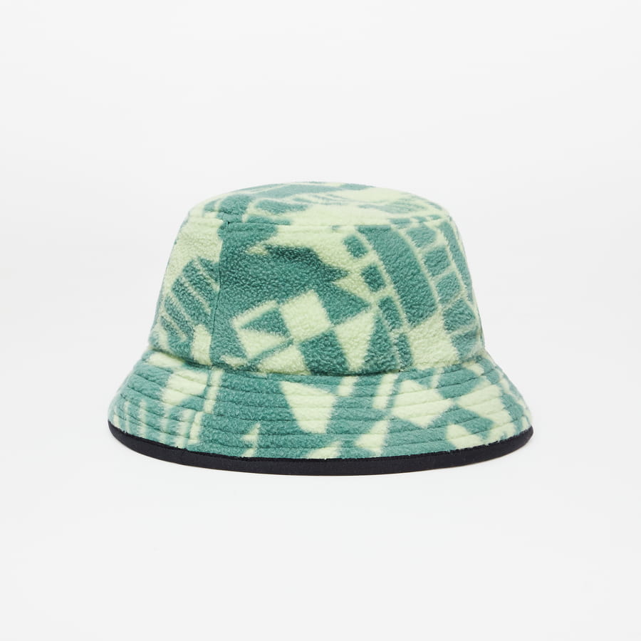 Fleeski Street Bucket Hat Misty Sage Irregular Geometry Print