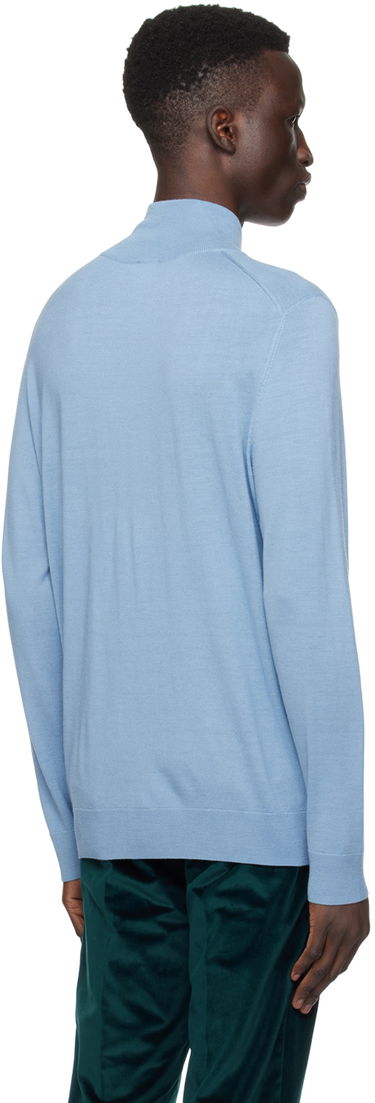 Sveter Paul Smith Paul Smith Zip Cardigan Modrá | M1R-774T-L02094-41, 2