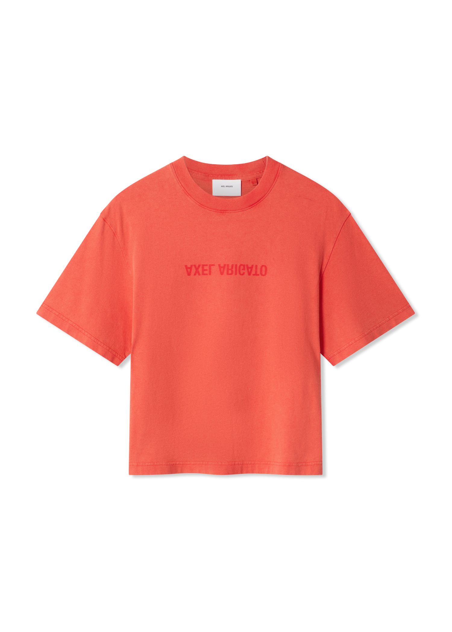 Tričko AXEL ARIGATO Distort Short-Sleeve T-Shirt Oranžová | A2987006, 0