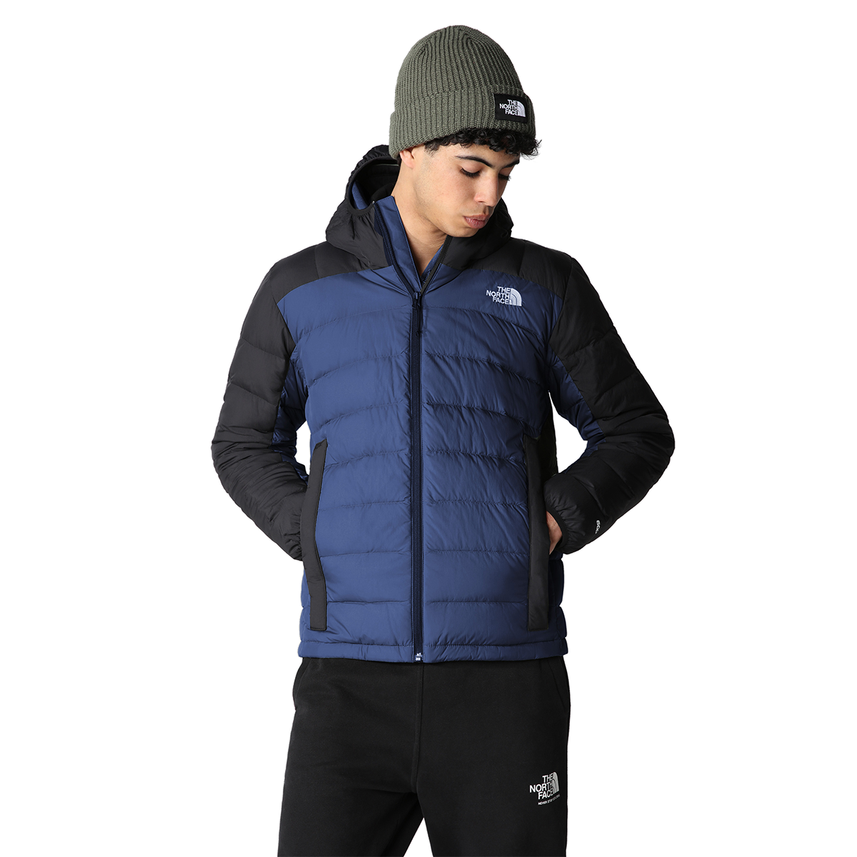 Bunda The North Face Lapaz Hooded Down Jacket Modrá | NF0A7WZW8K21, 0