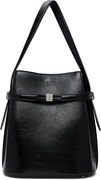 Totême Belted Naplack Leather Bucket Bag