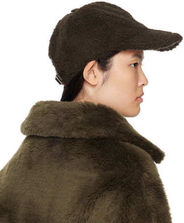 Klobúk Yves Salomon Shearling Cap Hnedá | 24W23WAA157XXMECL, 2