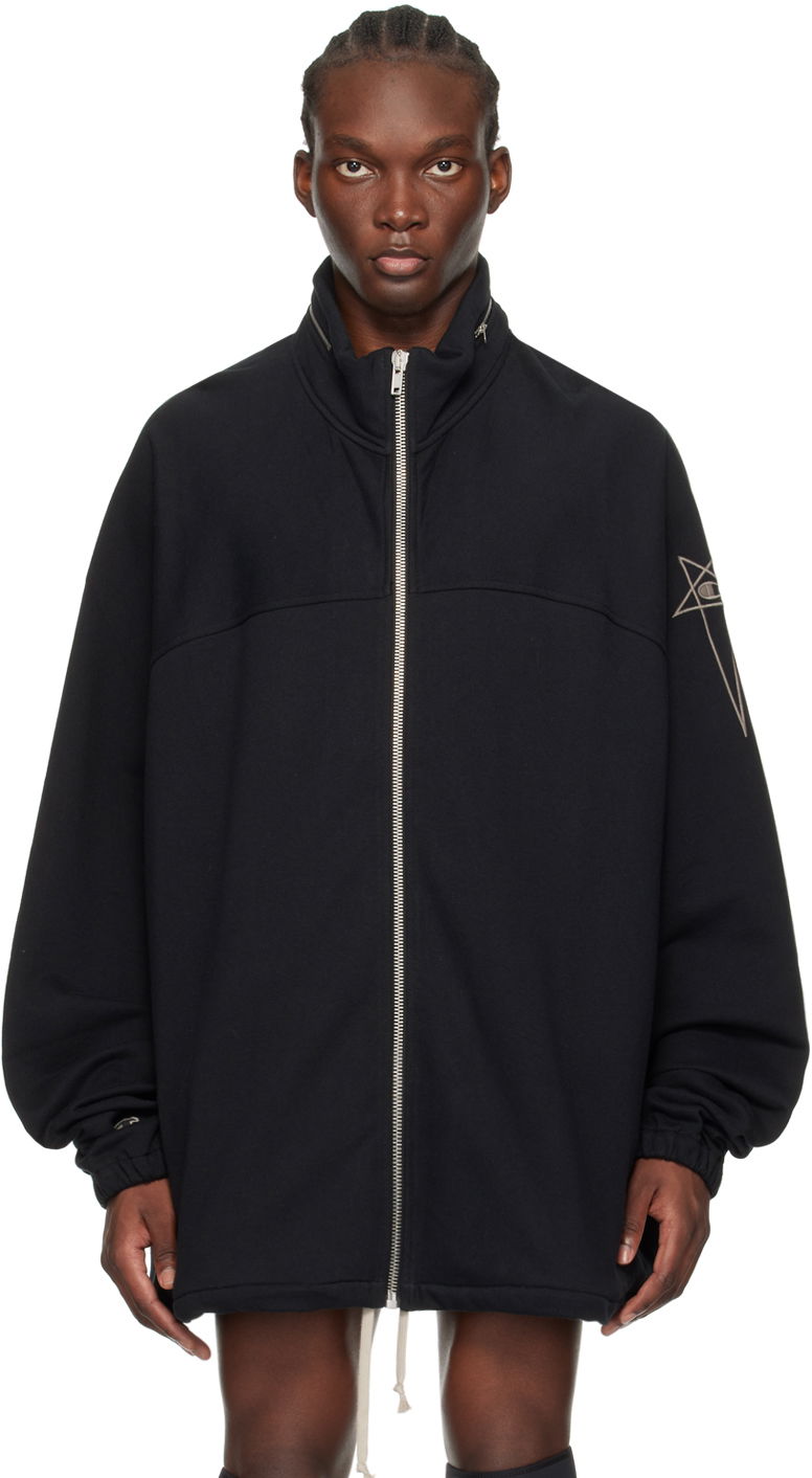 Mikina Rick Owens Jumbo Hoodie Čierna | CM01D0467 CHFE, 0