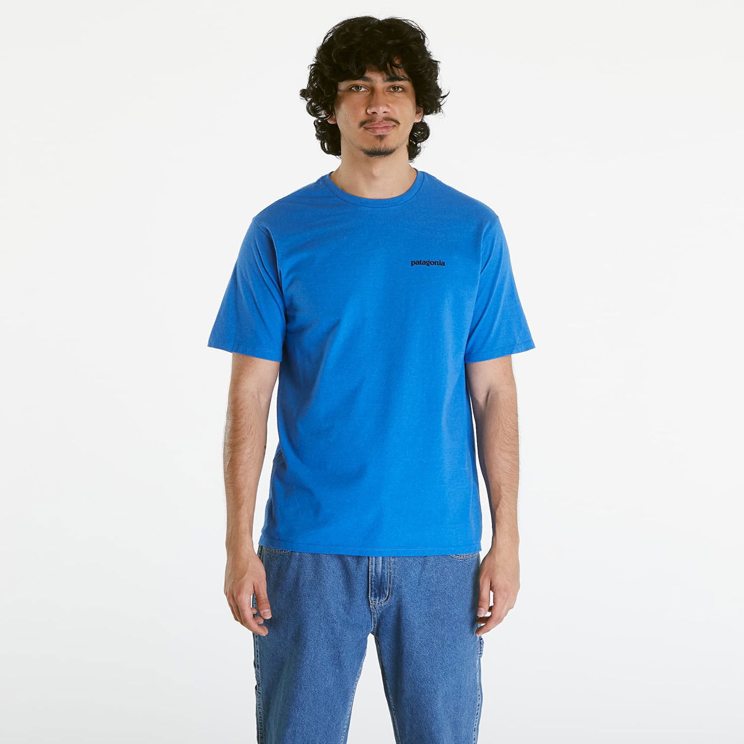 Tričko Patagonia P-6 Logo Responsibili-Tee Vessel Blue Modrá | 38504 POLV, 0
