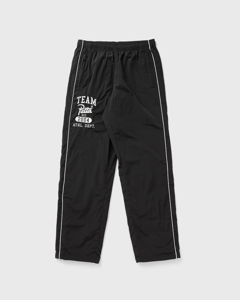 Tepláky Patta Team Athletic Department Nylon Track Pants Čierna | POC-AW25-4550-365-0003-001
