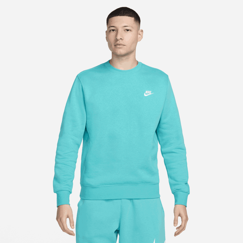 Mikina Nike Sportswear Club Fleece Tyrkysová | BV2662-345