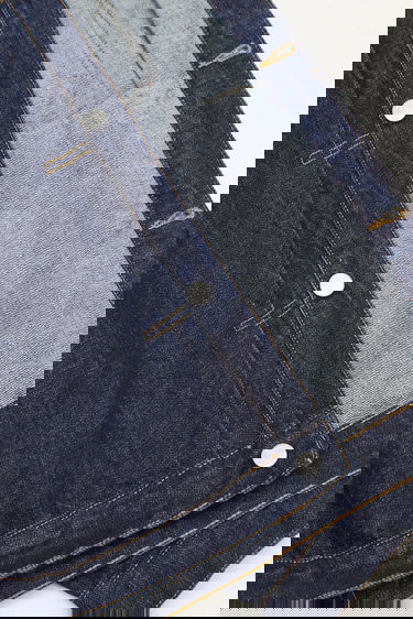 Bunda BILLIONAIRE BOYS CLUB Billionaire Boys Club Script Logo Denim Jacket Oversize Navy | B25107, 4