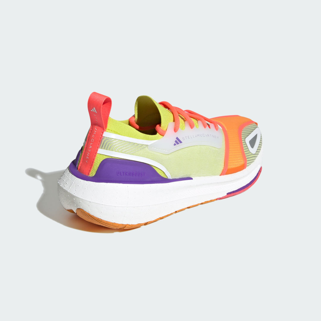 by Stella McCartney Ultraboost Light "Shock Lime/Unity Orange"