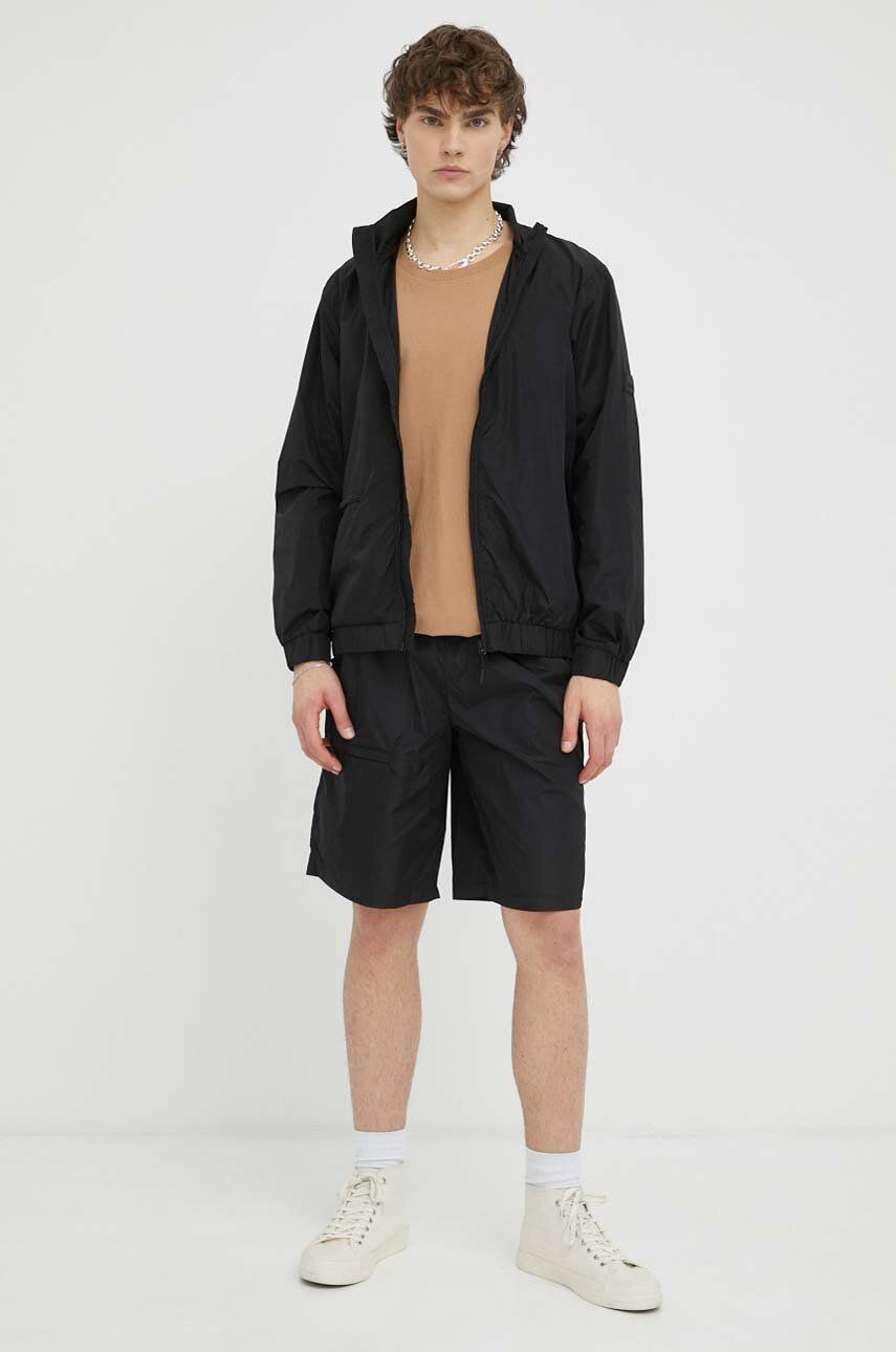Šortky Rains Regular Shorts Čierna | 18920.01, 1