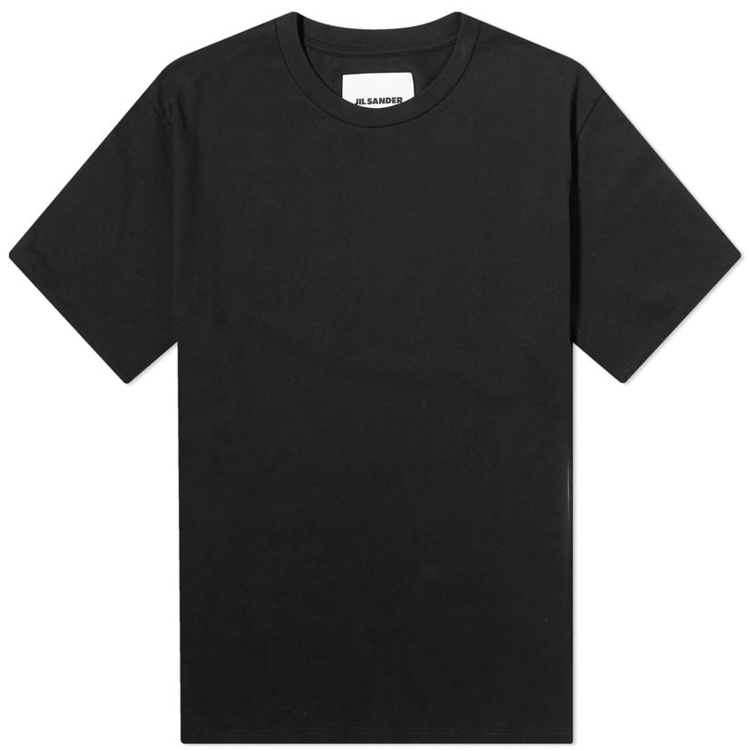 Tričko Jil Sander Back Logo T-Shirt Čierna | J21GC0161-J46219-001