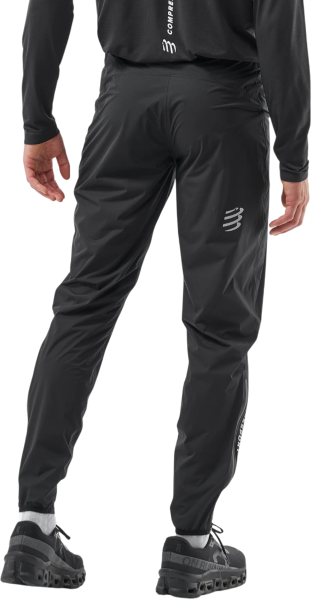 Nohavice Compressport Compressport Hurricane Waterproof Pants 2.0 Čierna | apau8749000, 1