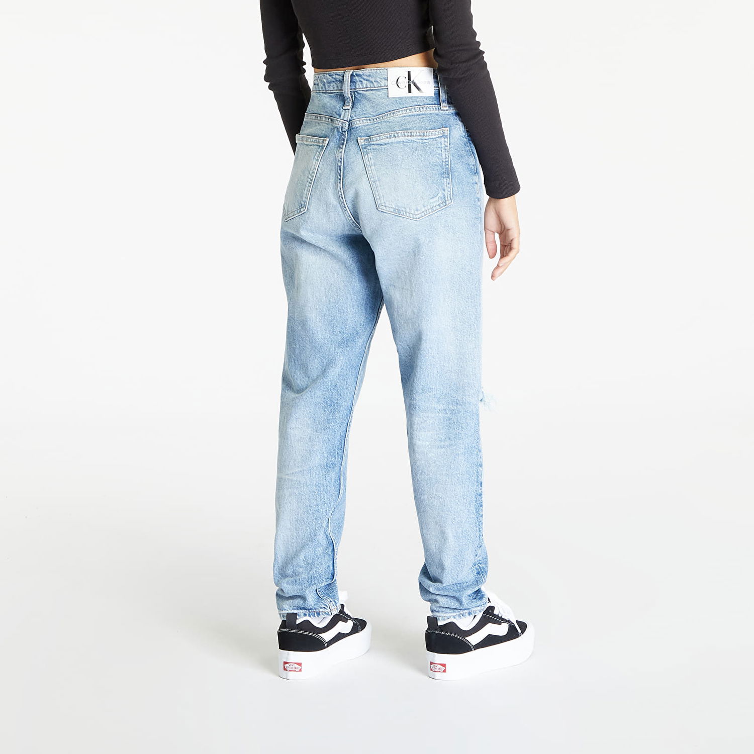 Džínsy CALVIN KLEIN Mom Jean Modrá | J20J221790 1A4, 1