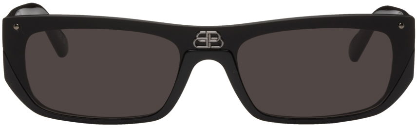 Slnečné okuliare Balenciaga Black Shield Čierna | BB0080S-001, 0