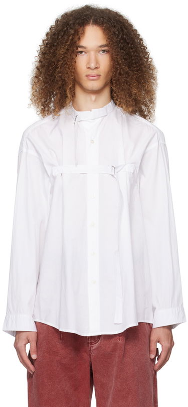 Košeľa R13 R13 Cinch Strap Shirt Biela | R13WR238-R338B, 0