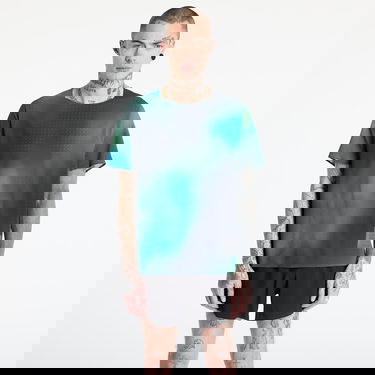 Tričko Y-3 Y-3 Allover Print Running Short Sleeve T-Shirt Modrá | JM3340, 0