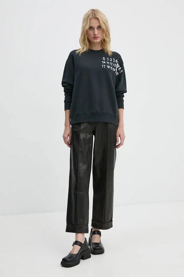 Mikina Maison Margiela Sweatshirt Printed Čierna | S62GU0132.M25004, 1