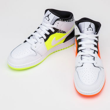 Tenisky a topánky Jordan Jordan 1 Mid GS Biela | 554725-870, 2