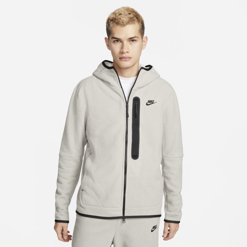 Mikina Nike Sportswear Tech Fleece Full-zip Winterized Hoodie Šedá | DQ4801-016, 0