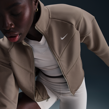 Mikina Nike Knit Jacket Sportswear Windrunner Hnedá | HJ0975-233, 4