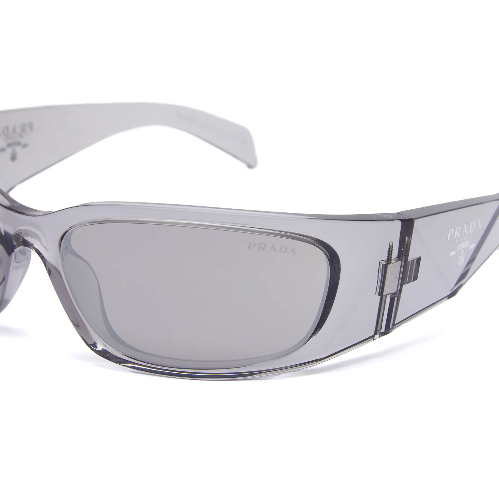 Transparent Grey Sunglasses