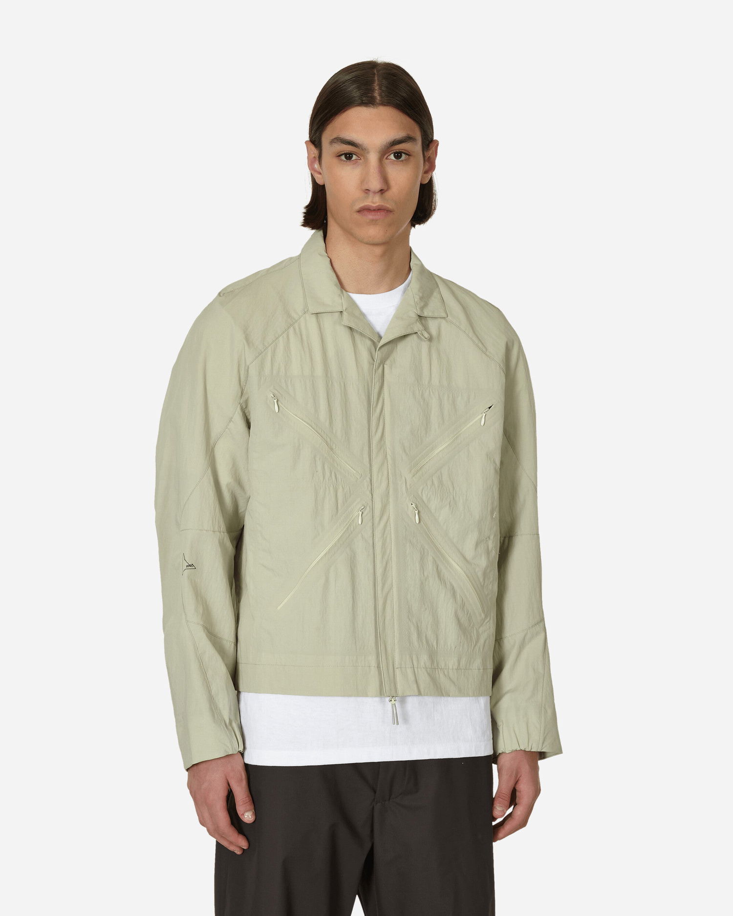 Košeľa ROA Camp Collar Longsleeve Shirt Alfa Béžová | RBM0028JY03 1236550, 0
