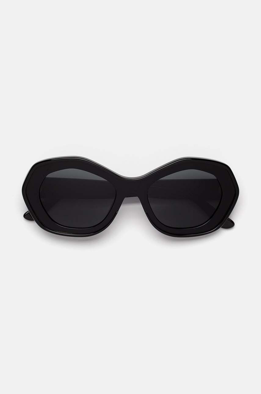 Black RETROSUPERFUTURE Edition Ulawun Vulcano Sunglasses