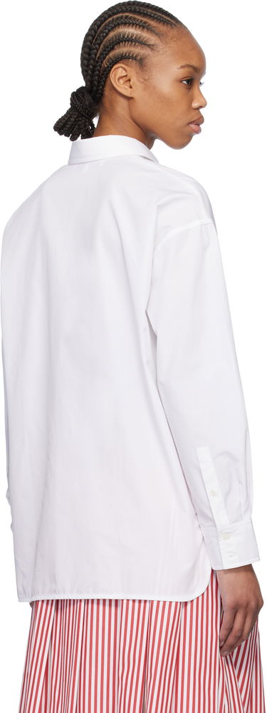 Košeľa MAISON KITSUNÉ Maison Kitsuné Baby Fox Patch Classic Shirt Biela | OW00401WC0026, 2