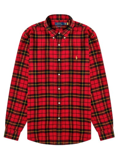 Košeľa Polo by Ralph Lauren Check Flannel Shirt Červená | 710926921001