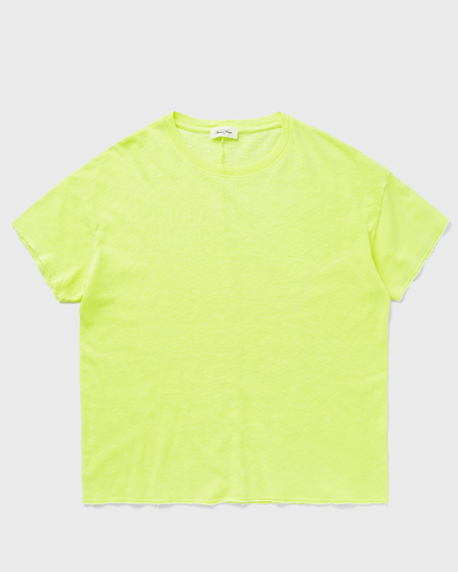 Tričko American Vintage SONOMA TEE Žltá | SON02FGH24-JAUNE-FLUO, 0