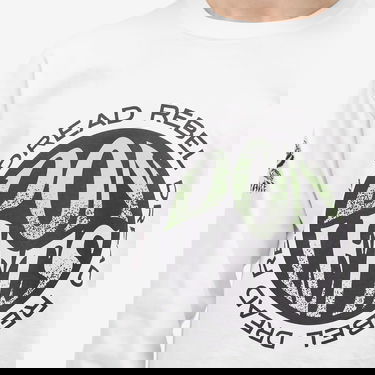 Tričko Neighborhood Neighborhood x Rebel Dread Hardware Long Sleeve T-Shirt Biela | 242PCRDN-LT01S-WHT, 5