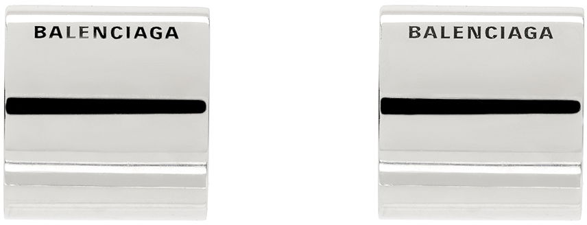 Náušnice Balenciaga Antique Garage Earrings Šedá | 770132-TZ99I-0911, 0