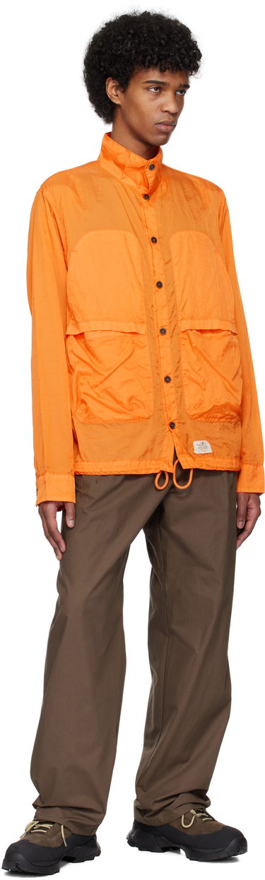 Košeľa Ranra RANRA Epitome Nylon Ripstop Long Sleeve Shirt Oranžová | AMSS25LS01519, 3