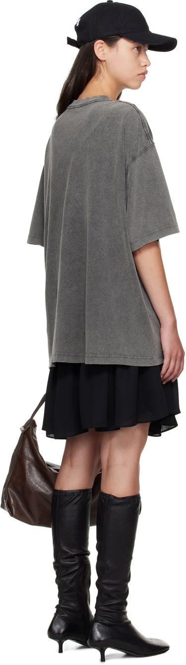 Šaty Acne Studios Acne Studios T-Shirt Minidress Čierna | A20836-, 2