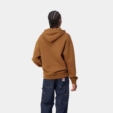 Mikina Carhartt WIP Sweatshirt Deep Hoodie Hnedá | I032695_1QB_XX, 3