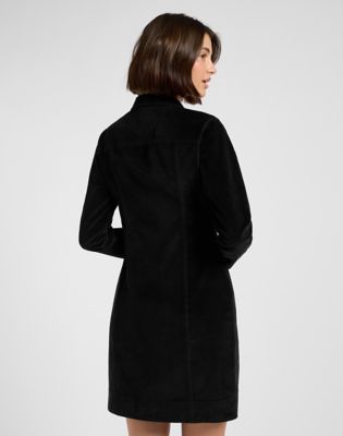 Šaty Lee Lee Slim Zip Front Dress Size XS Čierna | 112370991, 1