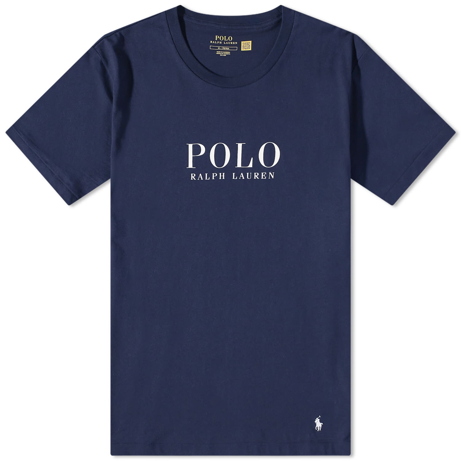 Tričko Polo by Ralph Lauren Logo Lounge Tee Navy | 714899613003, 0