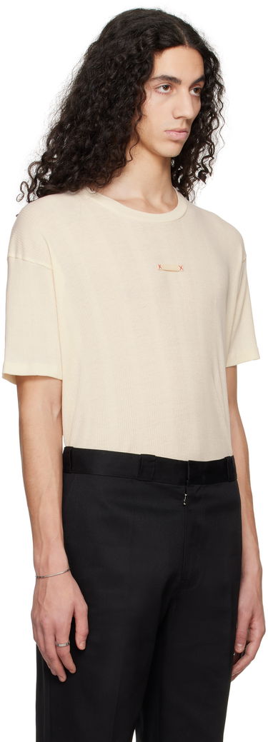 Tričko Maison Margiela Maison Margiela Patch T-Shirt Béžová | S50GC0712 M20060, 1