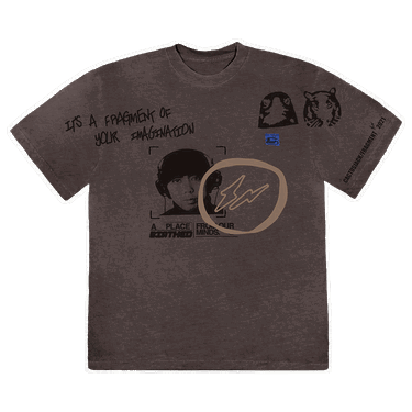 Tričko Cactus Jack by Travis Scott Fragment x Hiroshi Tee Šedá | CJFR SS03 GREY, 0
