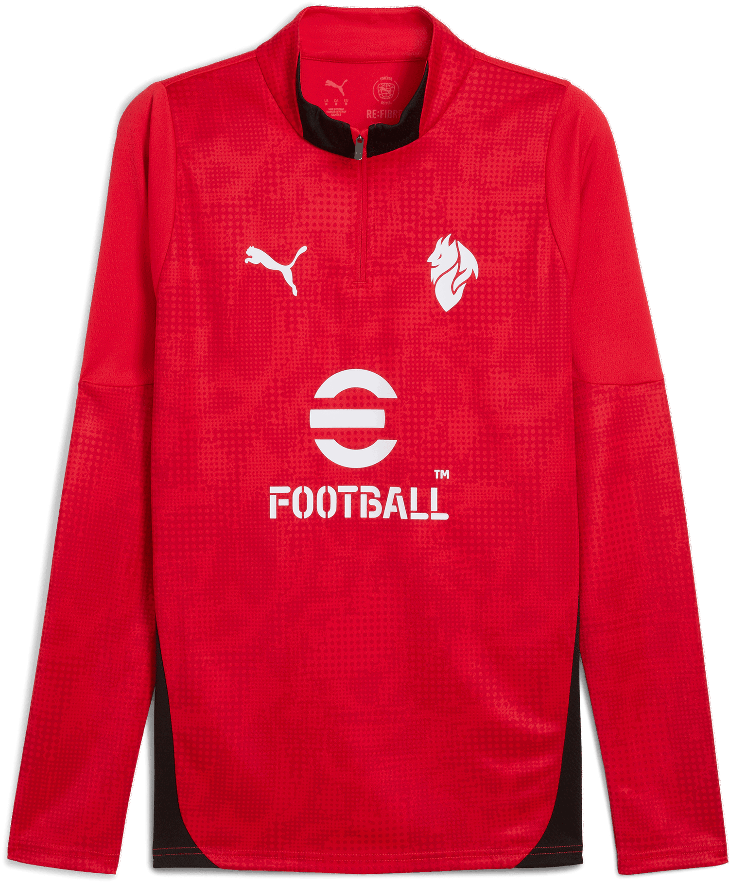 Dres Puma AC Milan Training 1/4 Zip Top Červená | 782363-01, 0