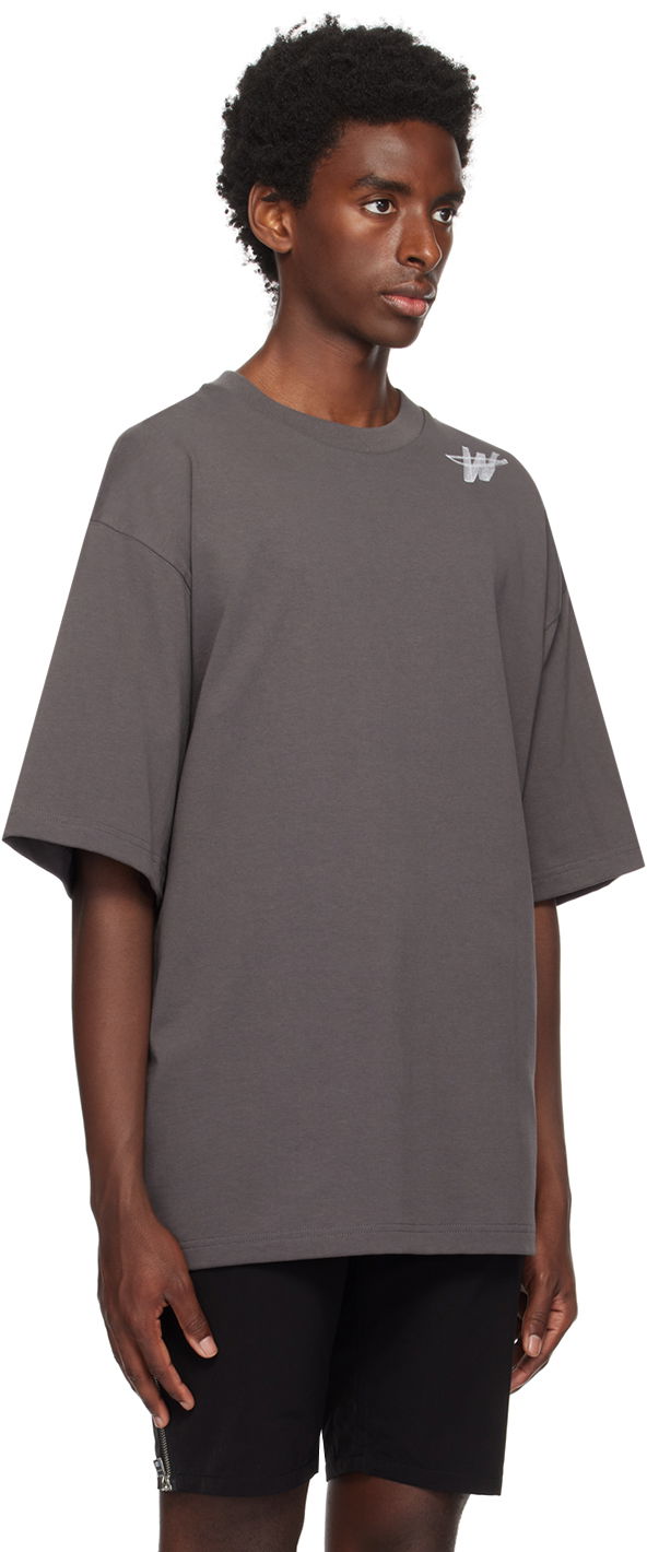 Tričko We11done We11done 'WD' T-Shirt Šedá | WD-TP6-20-073-U-CH, 1