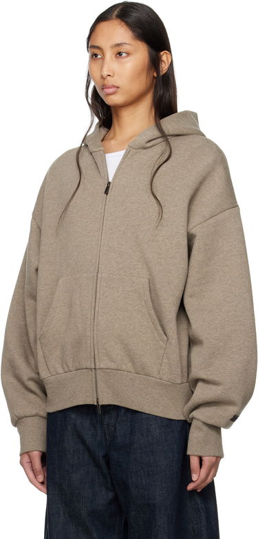 Mikina Fear of God Fear of God ESSENTIALS Classic Full Zip-Up Hoodie Šedá | 192AS254781F, 3