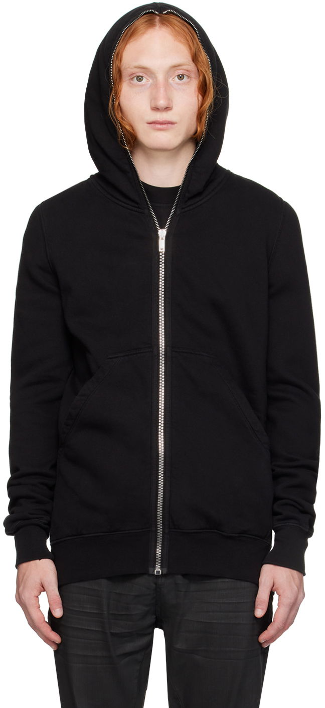 Mikina Rick Owens DRKSHDW Black Porterville Cotton Gimp Hoodie Čierna | DU02D2291 F