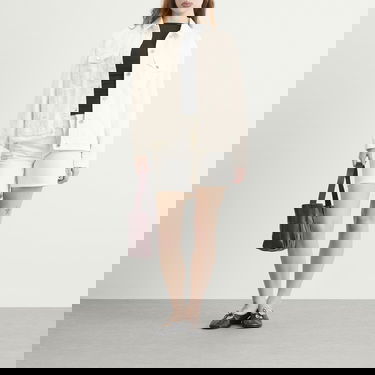 Bunda Anine Bing Rory Denim Jacket Biela | A-01-10878-OFW25, 4